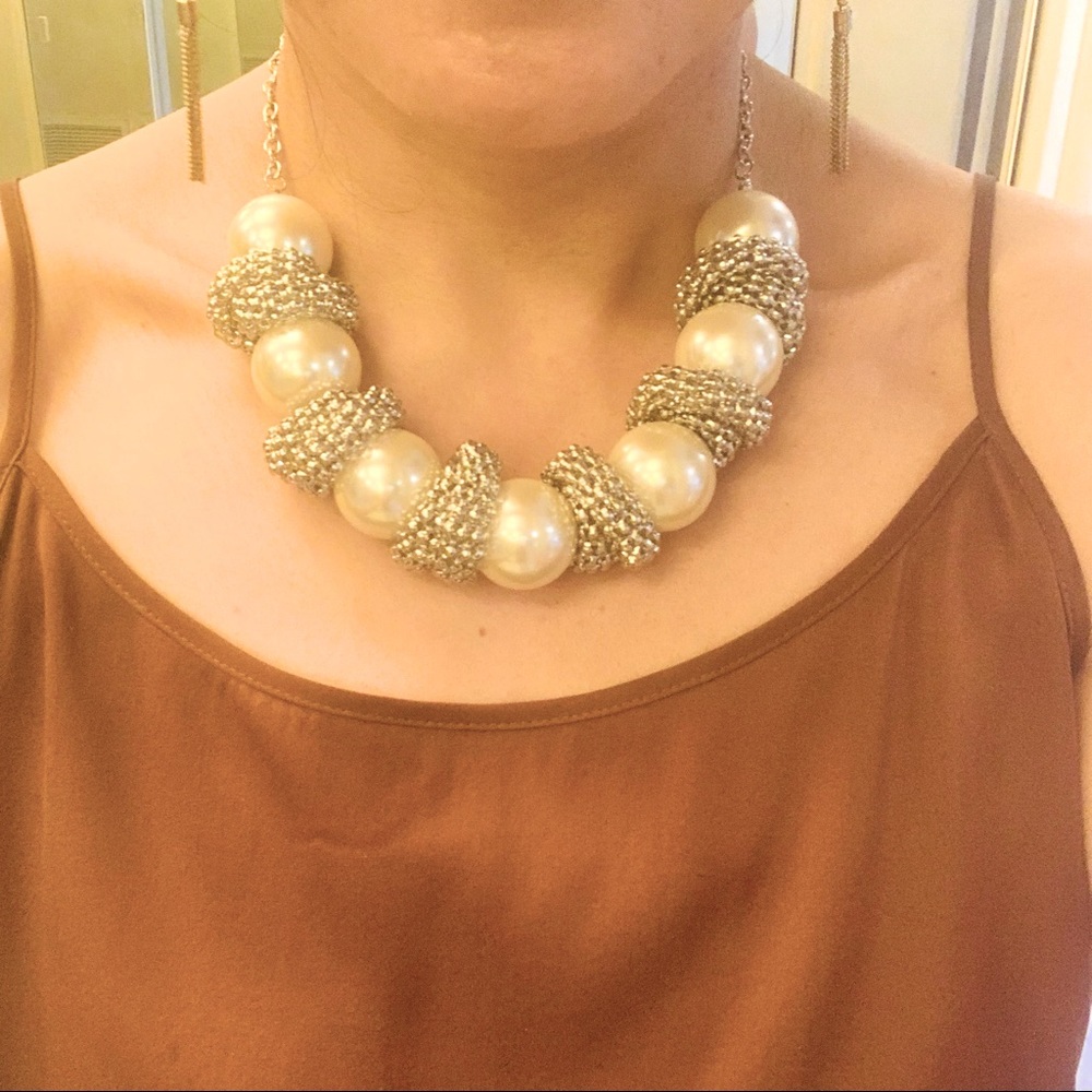 Vintage big beads necklace